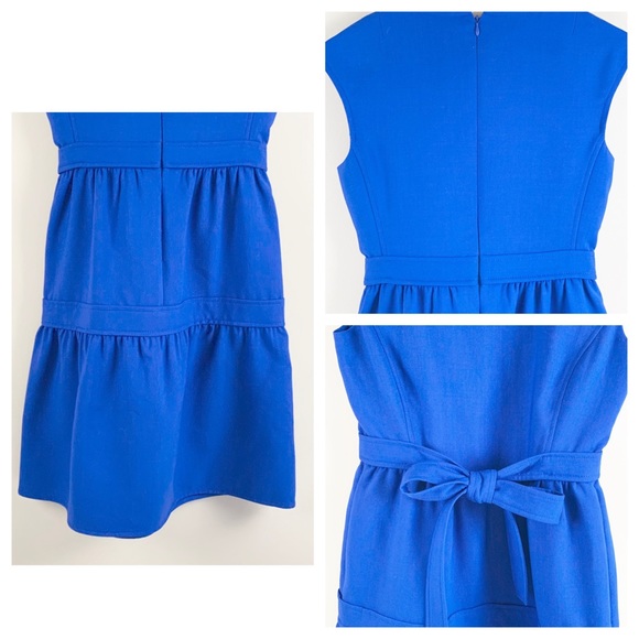 🎉🎉2xHP🎉🎉Gorgeous Tory Burch Dress Dahlia Blue - Picture 6 of 8